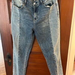 Vintage Light Blue Women's Straight Leg Jeans